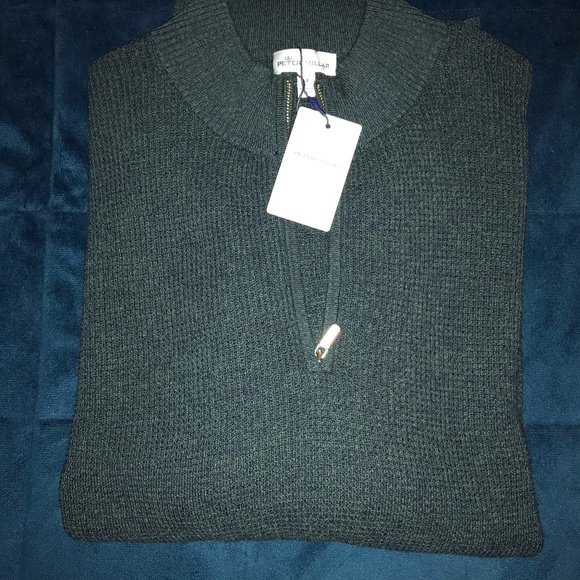 Peter Millar Dark Green Men's Sweater - Picture 1 of 1